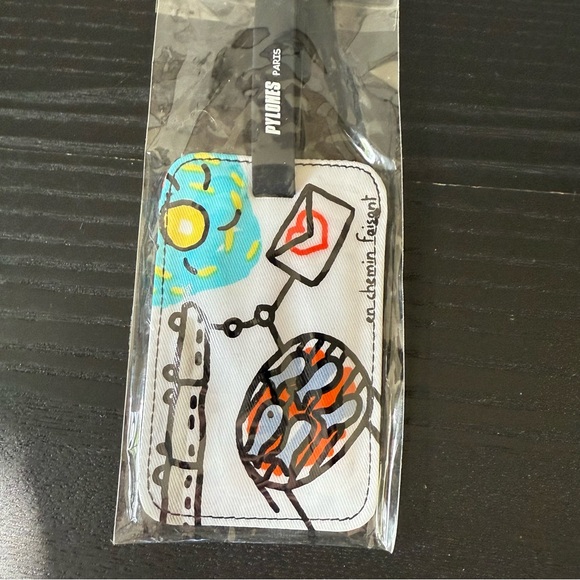 French Luggage Travel Tag - Multicolor - Picture 3 of 5